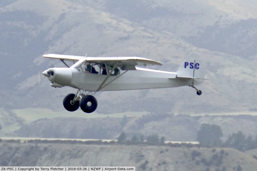 ZK-PSC, Piper PA-18-135 Super Cub C/N 18-2717, At Wanaka