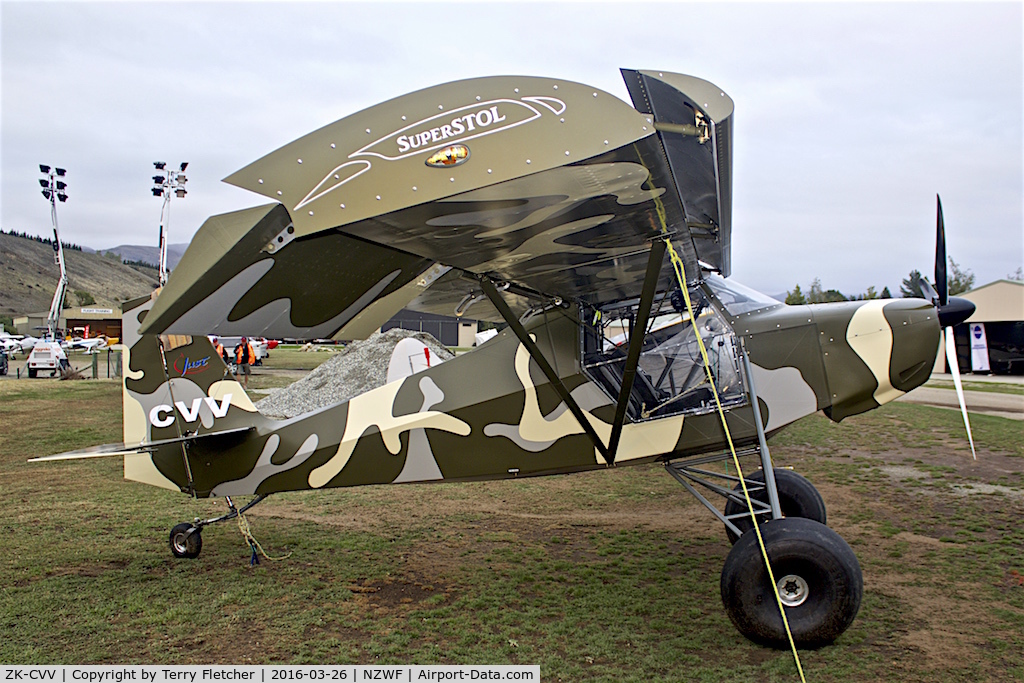 ZK-CVV, 2014 Just Aircraft Superstol C/N JAE-297, At Wanaka