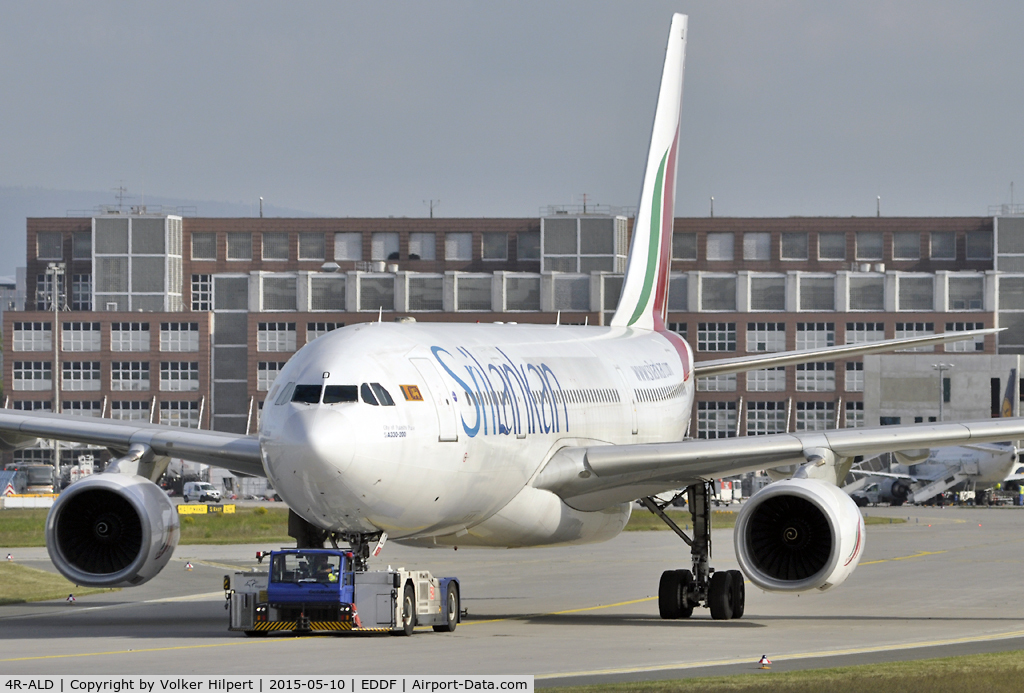 4R-ALD, 1999 Airbus A330-243 C/N 313, at fra