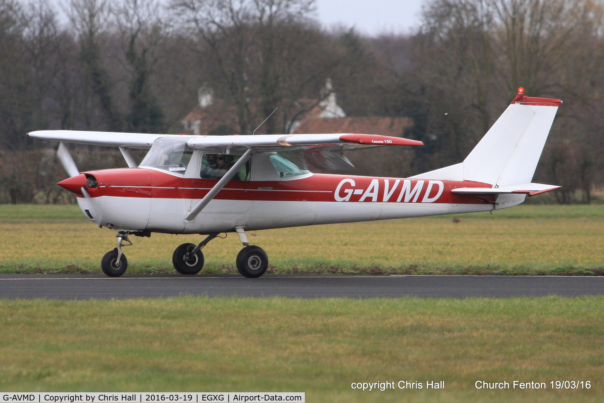 G-AVMD, 1966 Cessna 150G C/N 150-65504, at the Church Fenton fly in