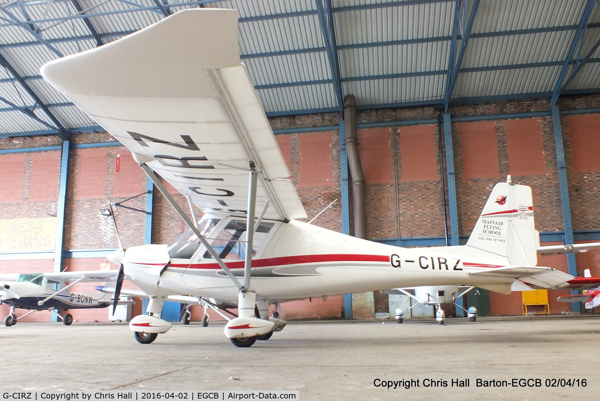 G-CIRZ, 2015 Comco Ikarus C42 FB80 C/N 1506-7403, Mainair Microlight School Ltd