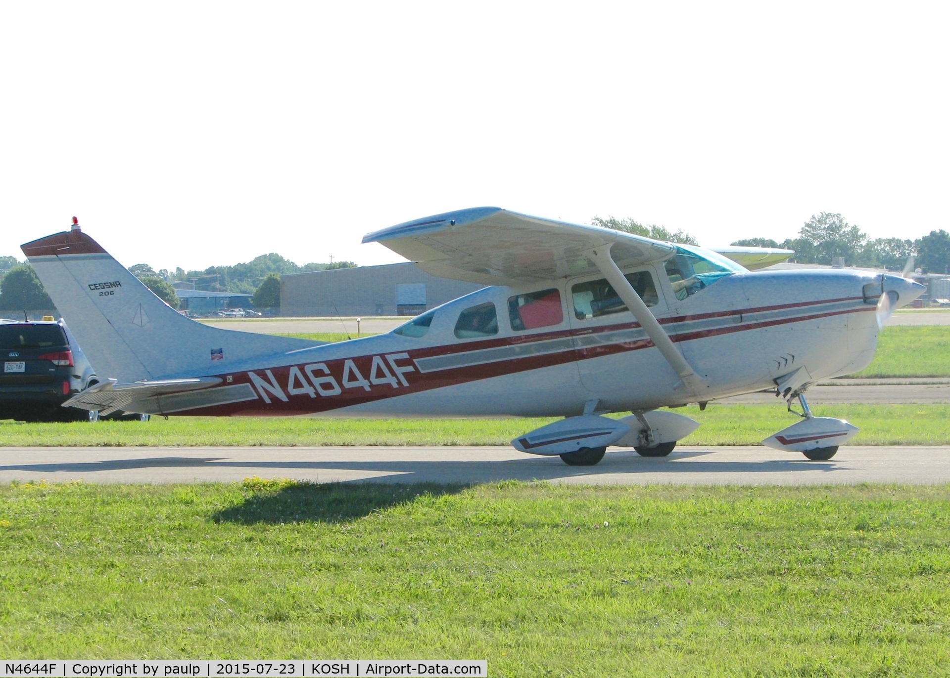 N4644F, 1966 Cessna P206A Super Skylane C/N P206-0244, At AirVenture.