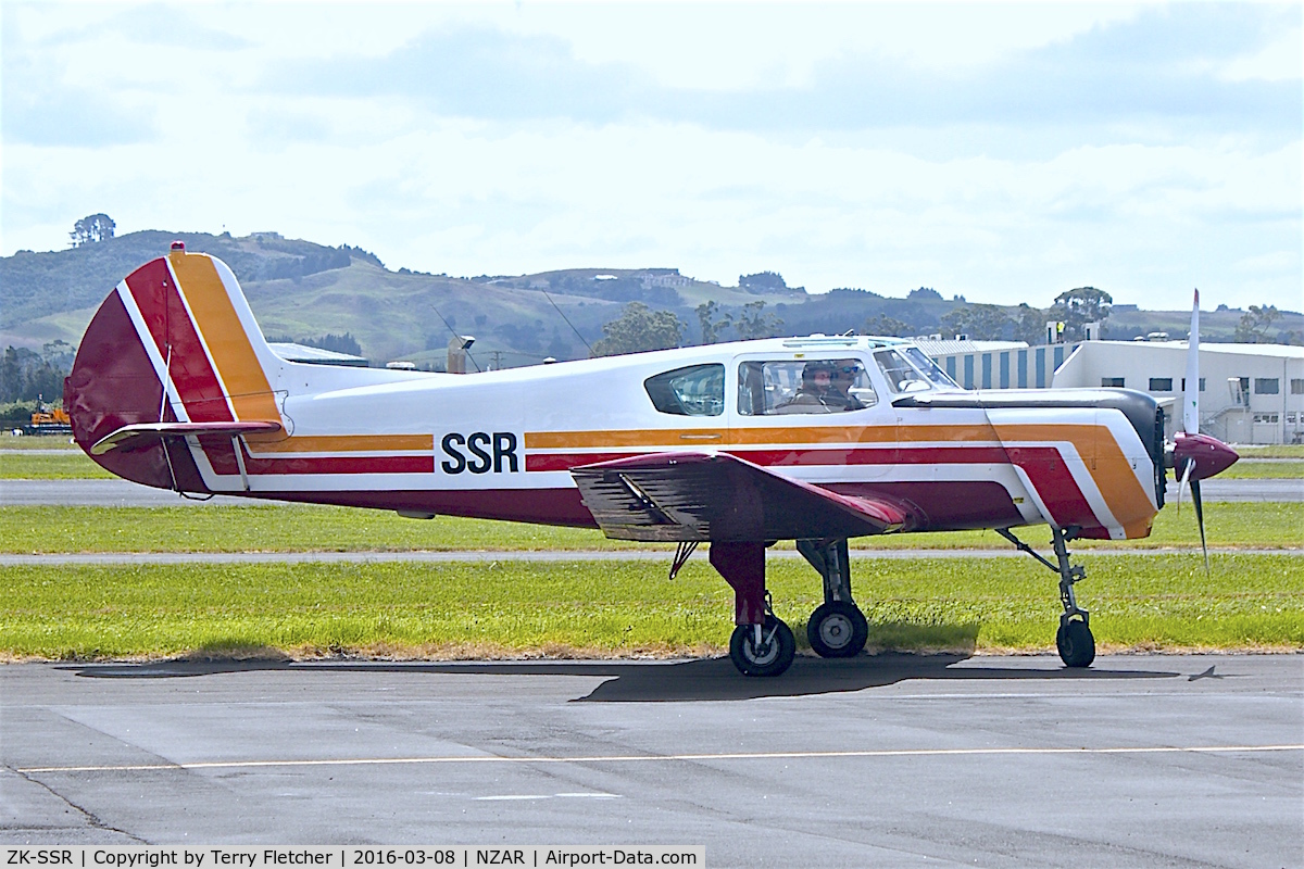 ZK-SSR, Yakovlev Yak-18T C/N 07-40, At Ardmore Airfield , New Zealand