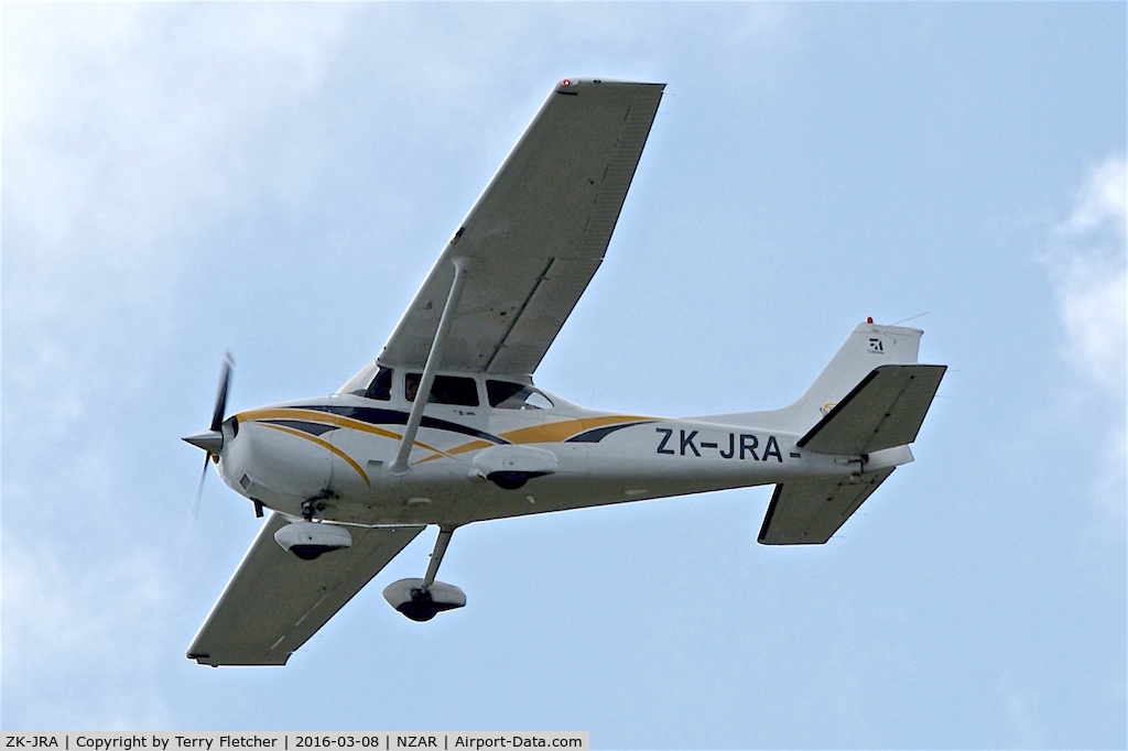 ZK-JRA, Cessna 172S C/N 172S9767, At Ardmore Airfield , New Zealand