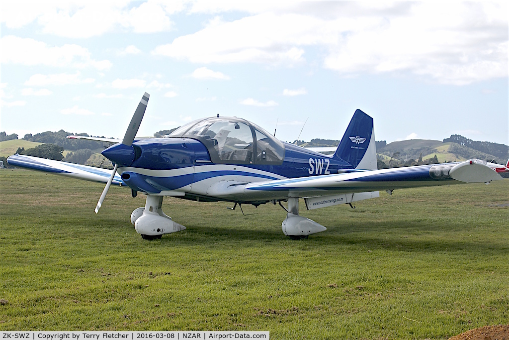 ZK-SWZ, Alpha R2160 C/N 160A-06005, At Ardmore Airport , New Zealand