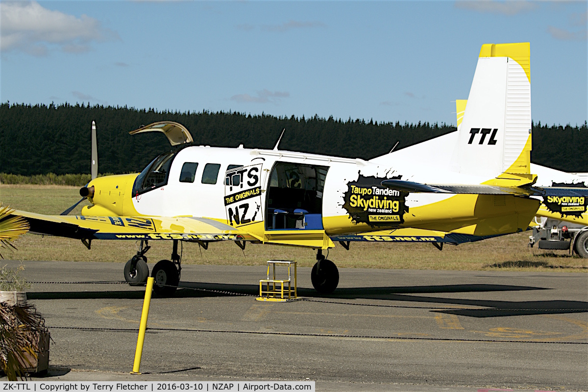 ZK-TTL, 2005 Pacific Aerospace 750XL C/N 104, At Taupo , North Island , New Zealand