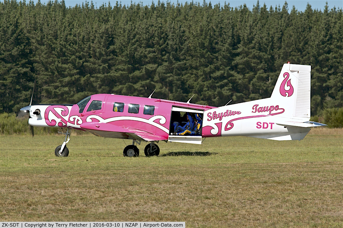 ZK-SDT, 2002 Pacific Aerospace 750XL C/N 34, At Taupo , North Island , New Zealand