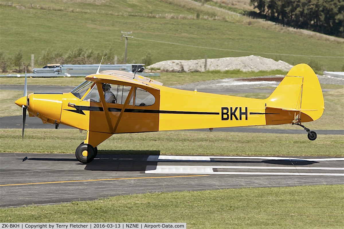 ZK-BKH, Piper PA-18A-150 Super Cub C/N 18-4674, At North Shore Aerodrome, North Island , New Zealand