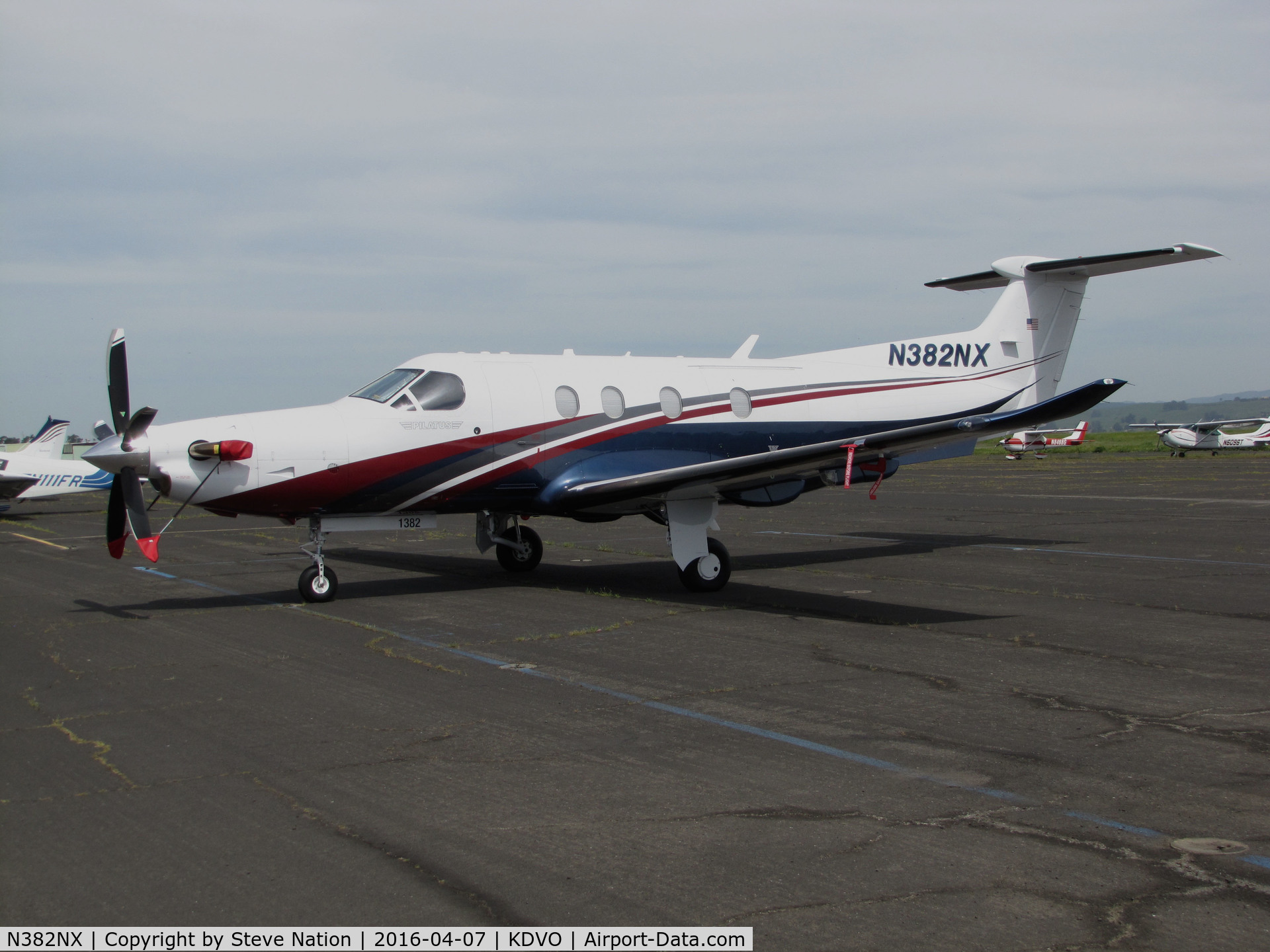 N382NX, 2012 Pilatus PC-12/47E C/N 1382, Locally-based 2012 Pilatus PC-12/47E @ Gnoss Field, Novato, CA
