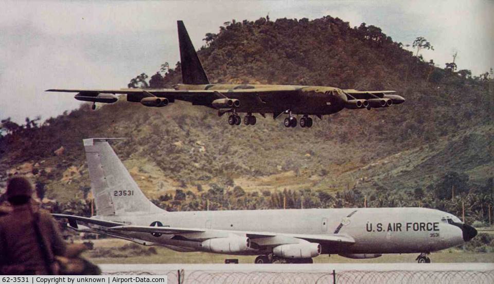 62-3531, 1962 Boeing KC-135R Stratotanker C/N 18514, U-Tapao Thailand 1968