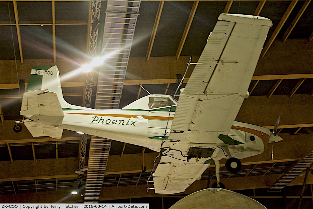 ZK-COO, Cessna A188 Agwagon C/N A188-0024, Displayed at the Museum of Transport and Technology (MOTAT) in Auckland , New Zealand