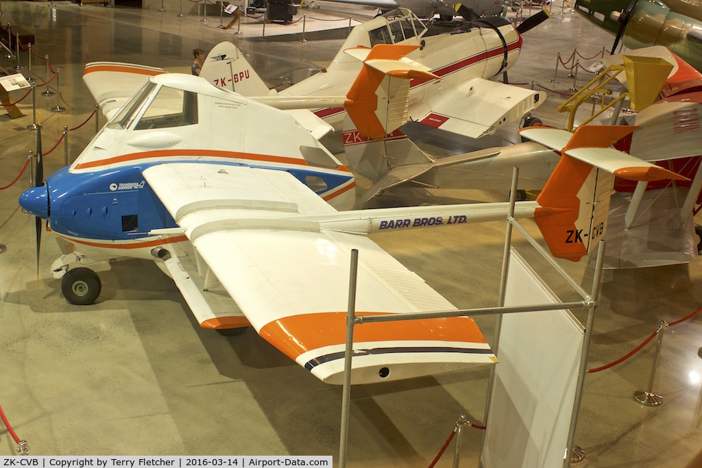 ZK-CVB, Transavia PL-12 Airtruk C/N 1, Displayed at the Museum of Transport and Technology (MOTAT) in Auckland , New Zealand