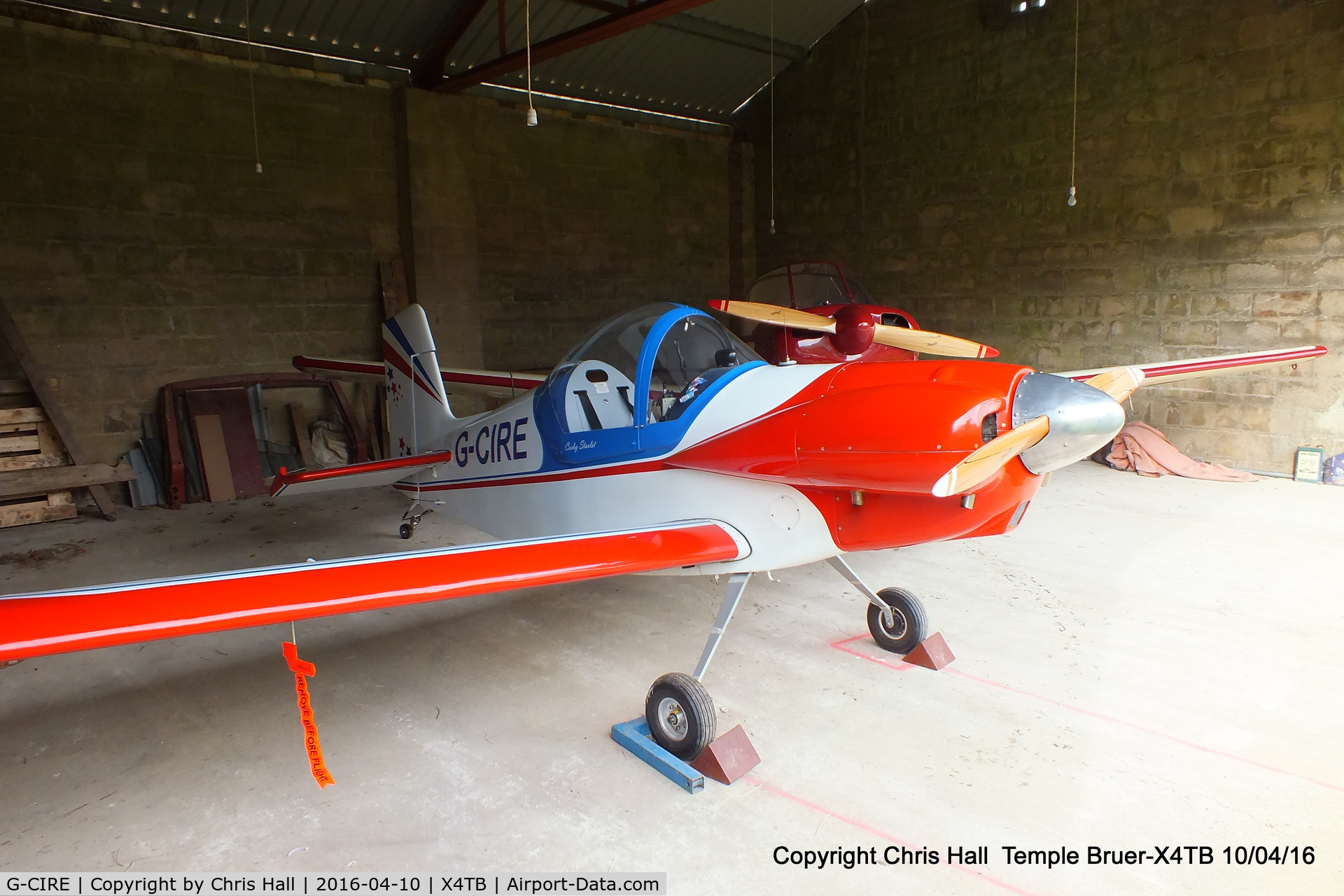 G-CIRE, 2015 Corby CJ-1 Starlet C/N LAA 134-14806, at Temple Bruer