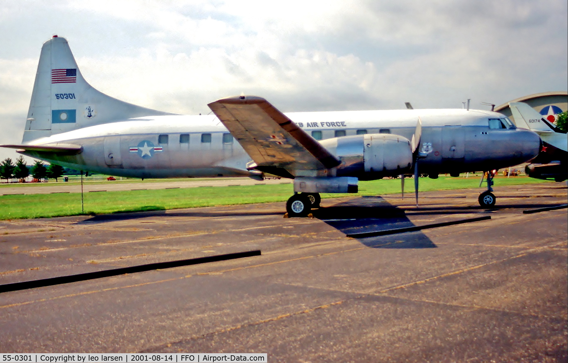 55-0301, 1955 Convair C-131D Samaritan C/N 329, WPAFB museum 14.8.01