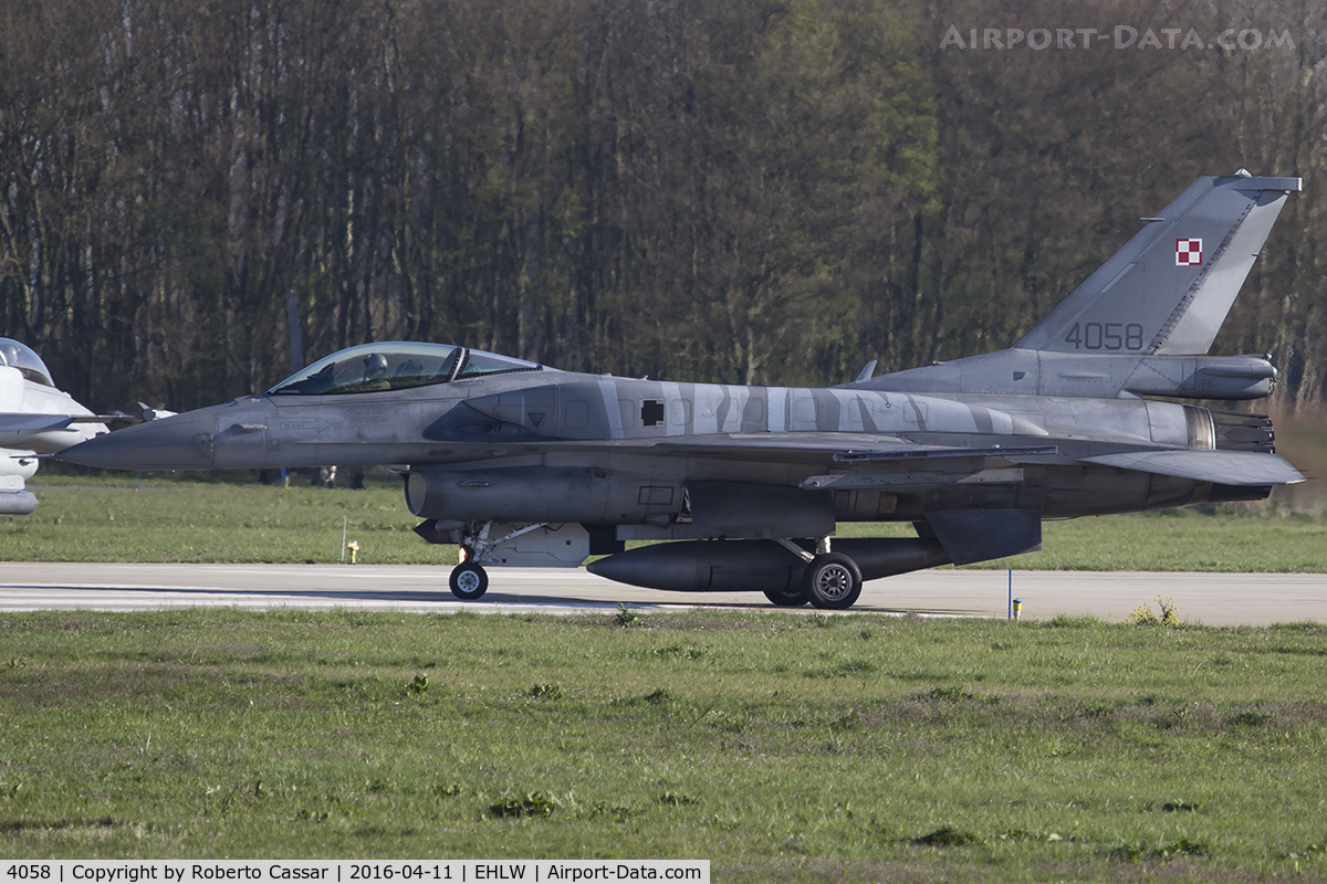 4058, 2003 Lockheed Martin F-16CJ Fighting Falcon C/N JC-19, Frisian Flag 2016