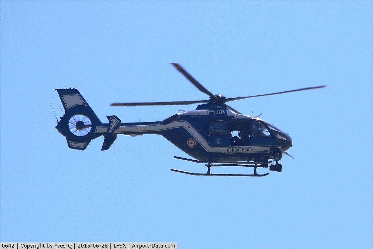 0642, 2008 Eurocopter EC-135T-2 C/N 0642, Eurocopter EC-135T-2, protection of Luxeuil-St Sauveur Air Base 116 (LFSX) Open day 2015