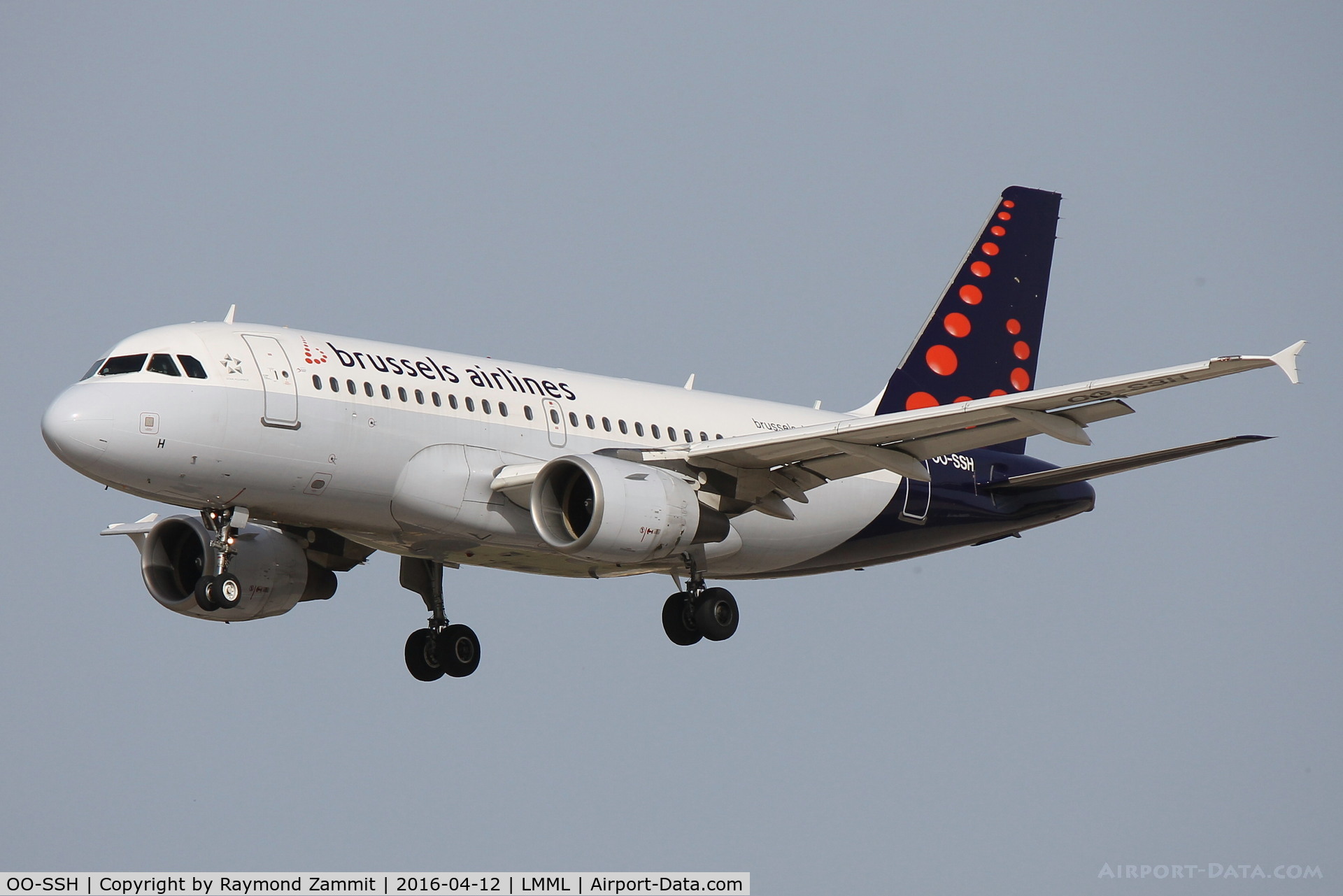 OO-SSH, 2006 Airbus A319-112 C/N 2925, A319 OO-SSH Brussels Airlines