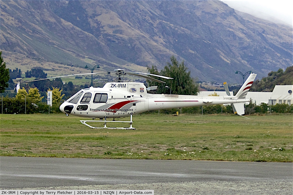 ZK-IRM, 2006 Eurocopter AS-350B-3 Ecureuil Ecureuil C/N 4048, At Queenstown , NZ