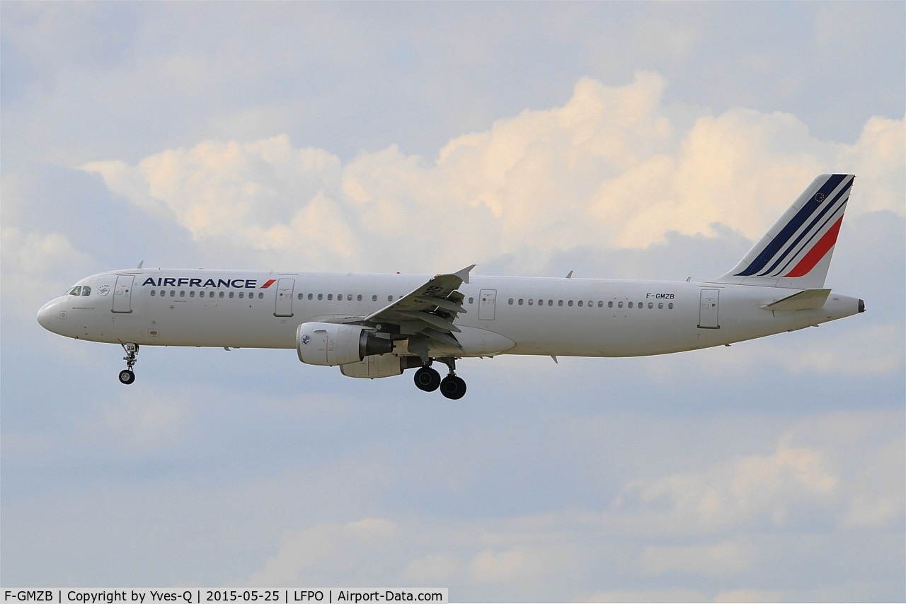 F-GMZB, 1994 Airbus A321-111 C/N 509, Airbus A321-111, Short approach rwy 26, Paris-Orly Airport (LFPO-ORY)