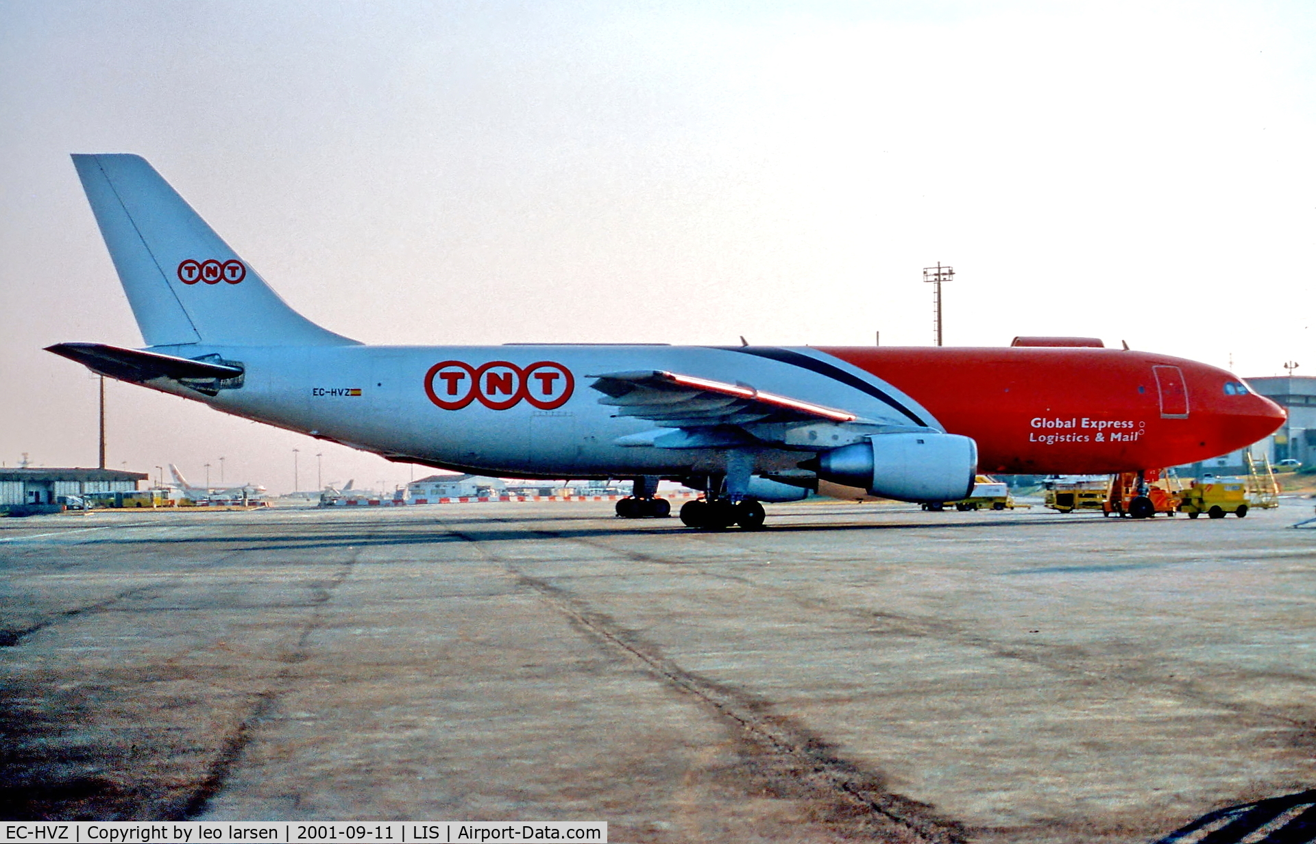 EC-HVZ, 1983 Airbus A300B4-203(F) C/N 227, Lisboa 11.9.01