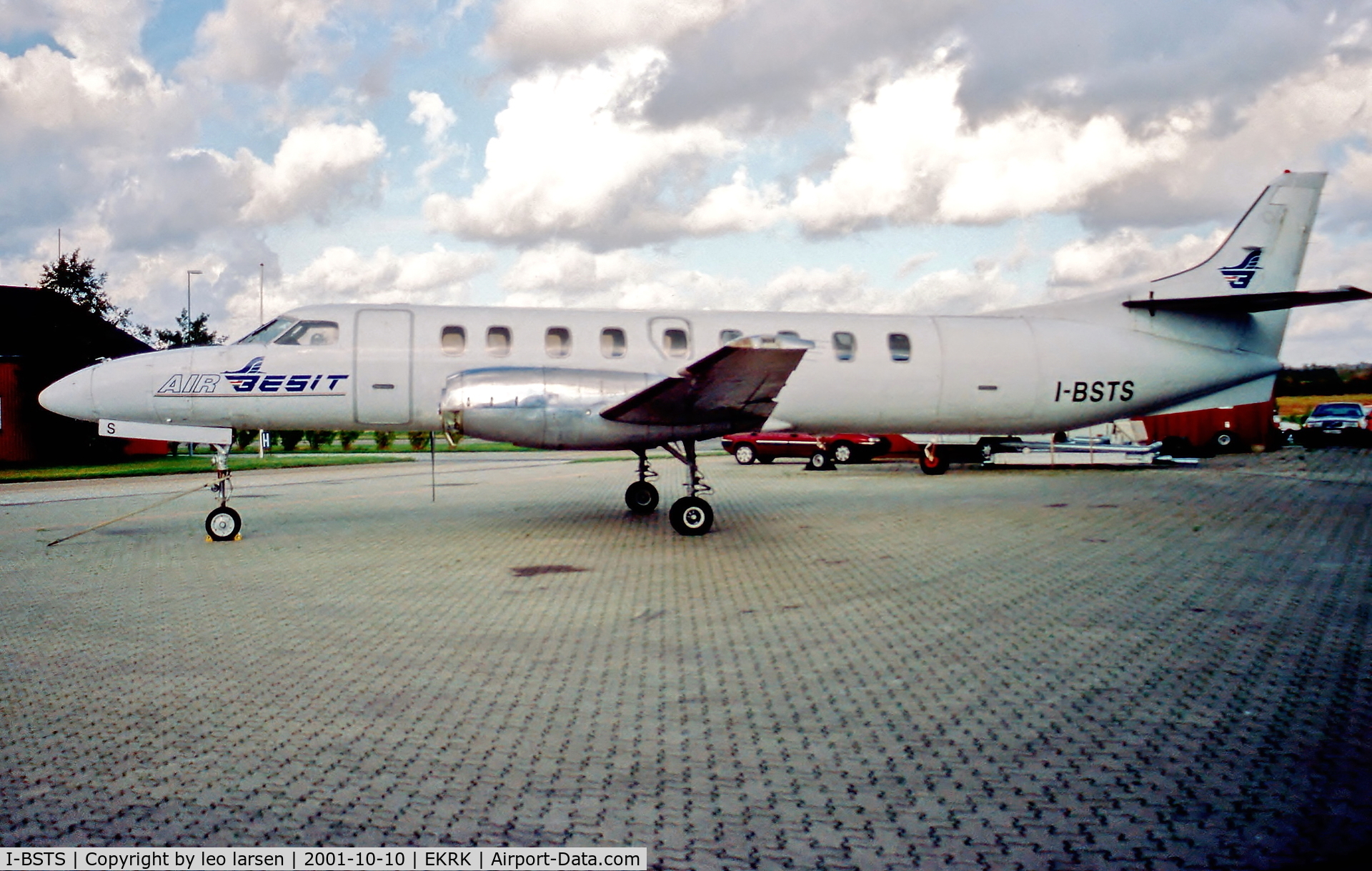 I-BSTS, 1984 Fairchild SA-227AC Metro III C/N AC-603, Roskilde 10.10.01 Air Besit Olbia