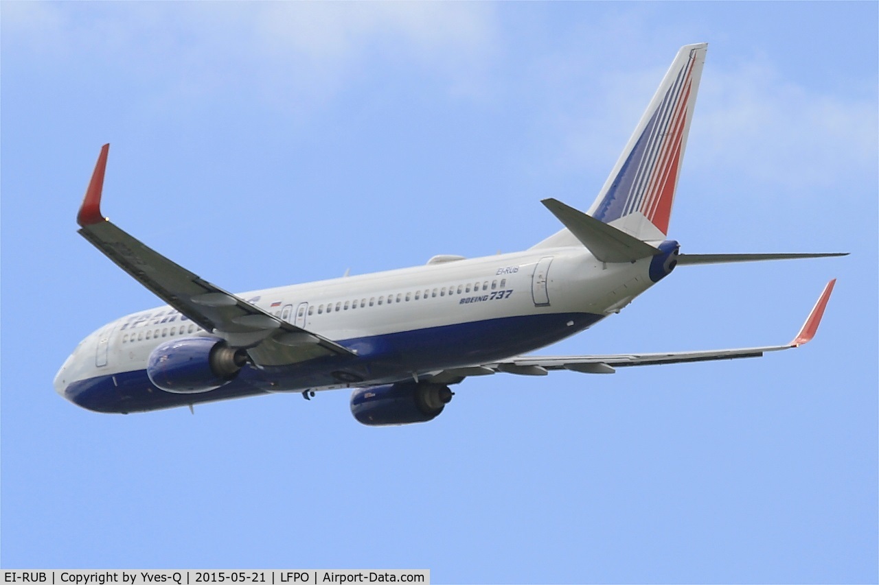 EI-RUB, 2007 Boeing 737-85P C/N 33982, Boeing 737-85P (WL), Take off rwy 24, Paris-Orly airport (LFPO-ORY)