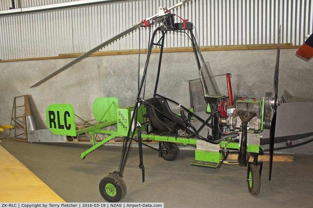 ZK-RLC, 2009 Compton Gyrocopter Gnat C/N 001, At Ashburton , South Island , New Zealand