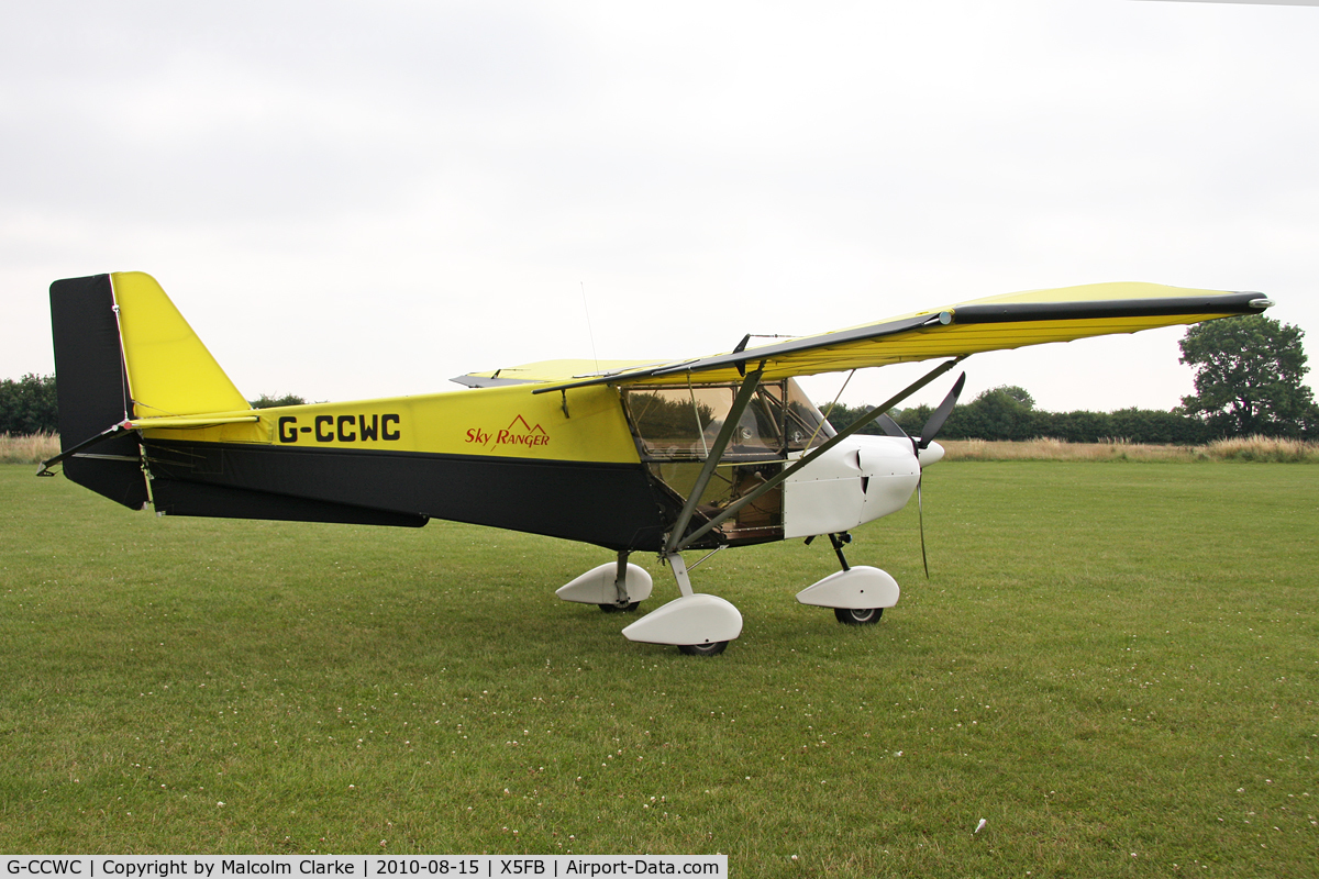 G-CCWC, 2004 Best Off Skyranger 912(2) C/N BMAA/HB/367, Best Off Skyranger 912(2), Fishburn Airfield, August 2010.