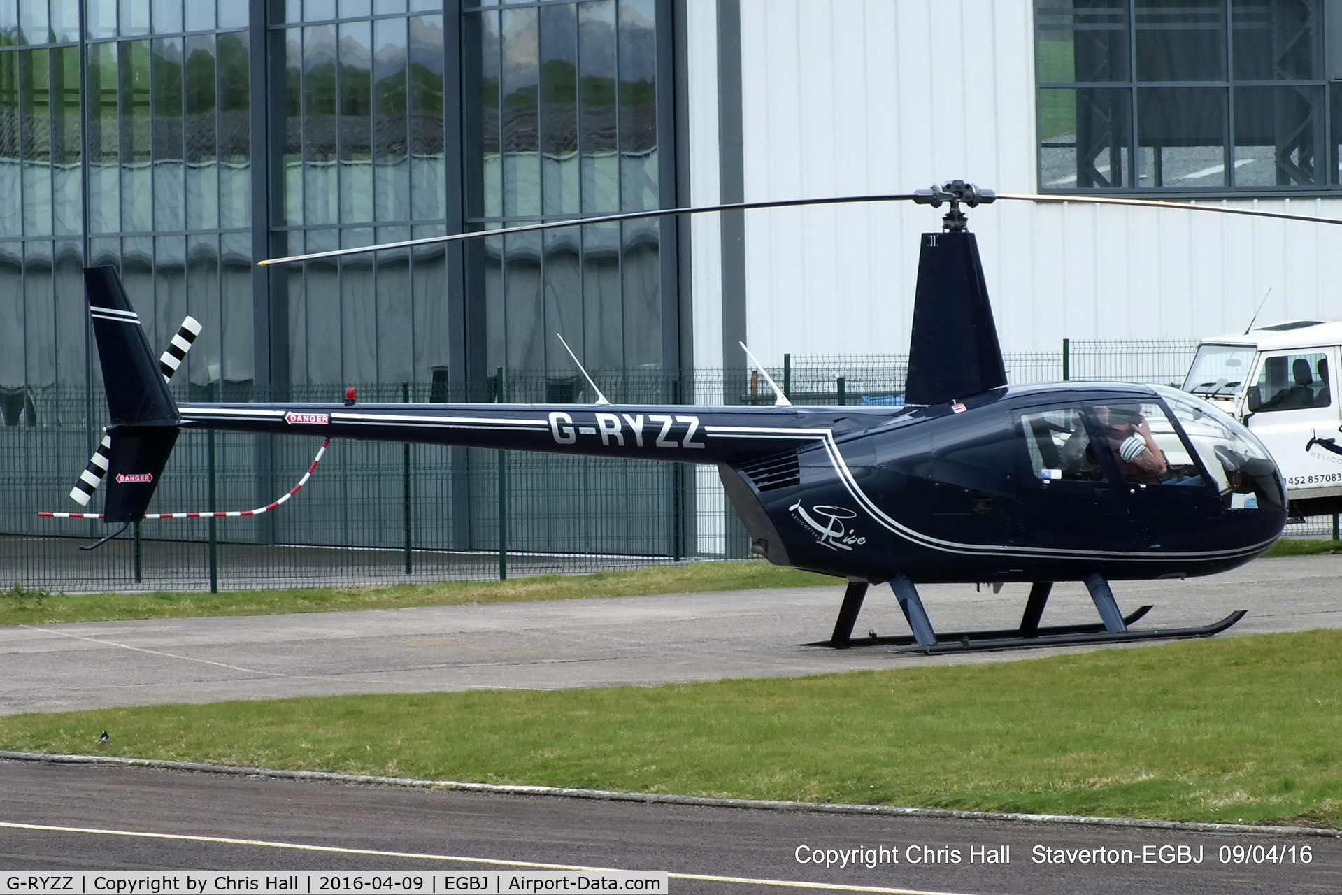 G-RYZZ, 2006 Robinson R44 Raven II C/N 11418, Staverton resident