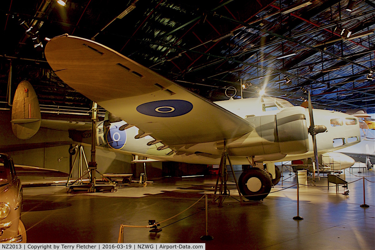 NZ2013, Lockheed Hudson III C/N 414-3826, At RNZAF Museum at Wigram