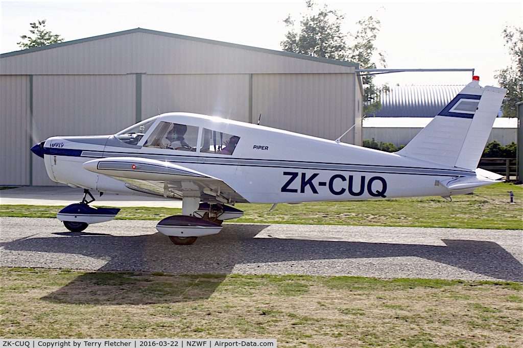 ZK-CUQ, Piper PA-28-140 C/N 28-26521, At Wanaka