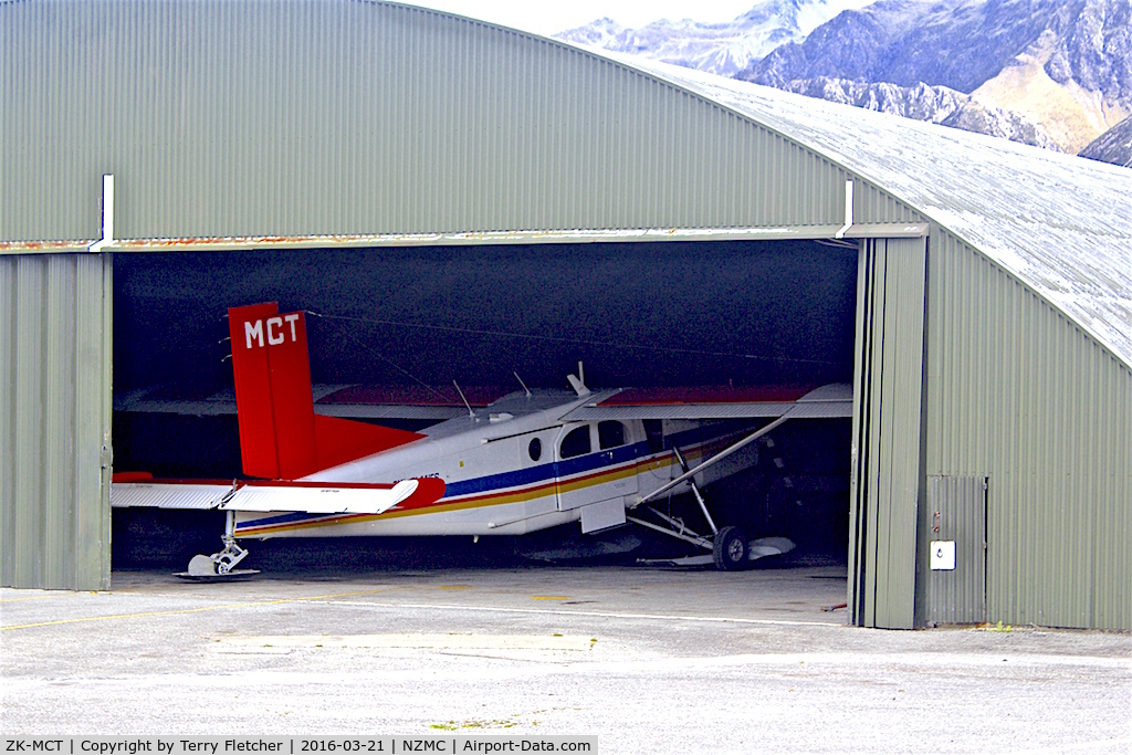 ZK-MCT, Pilatus PC-6/B2-H4 Turbo Porter C/N 841, At Mt.Cook