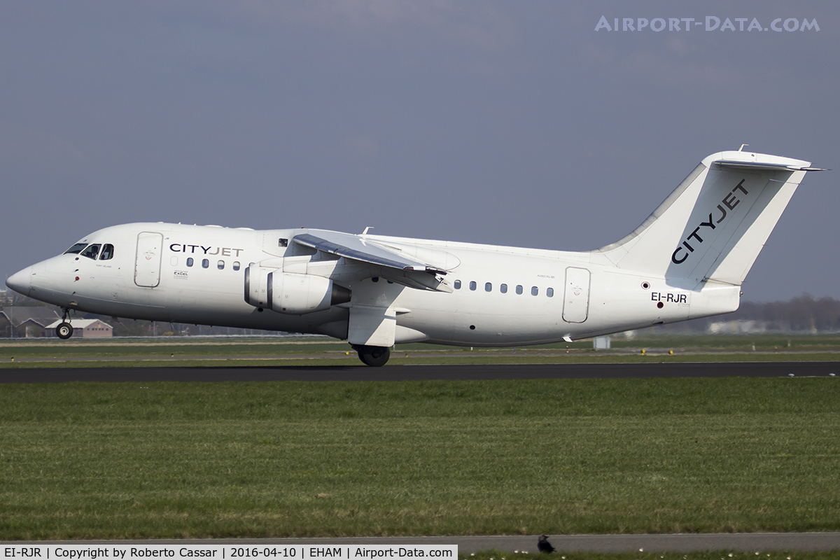 EI-RJR, 2000 British Aerospace Avro 146-RJ85A C/N E2364, Amsterdam
