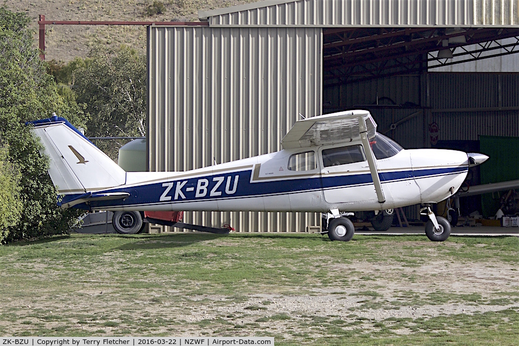 ZK-BZU, 1961 Cessna 172B C/N 17248261, At Wanaka