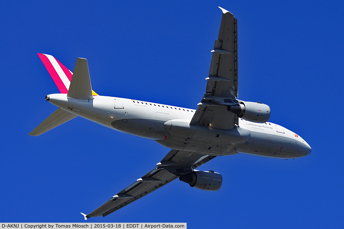 D-AKNJ, 2000 Airbus A319-112 C/N 1172, 