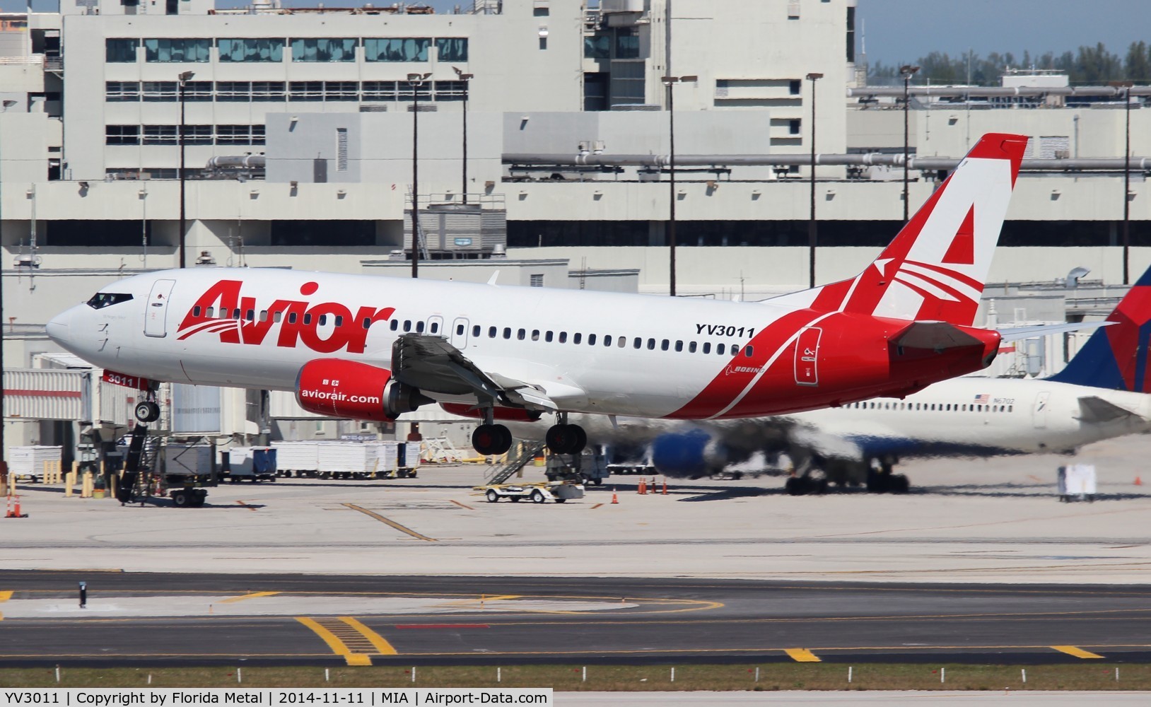 YV3011, 1989 Boeing 737-401 C/N 23989, Avior