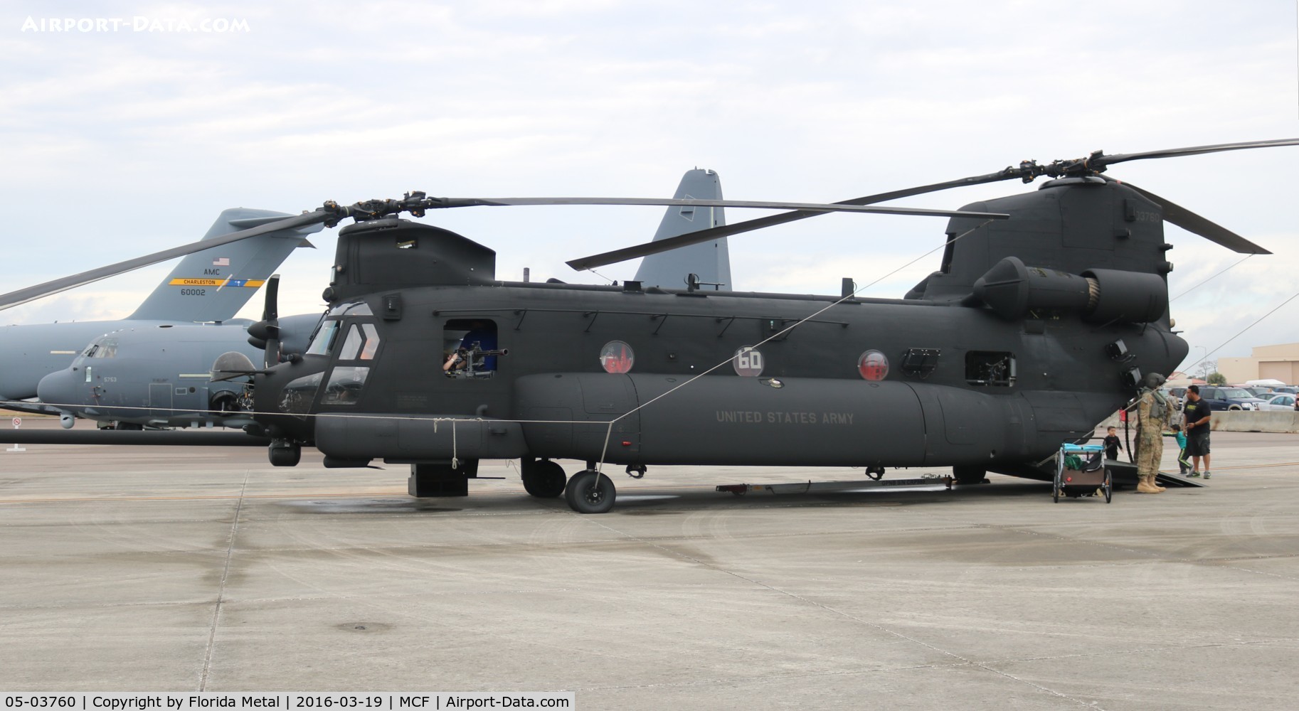 05-03760, 1982 Boeing MH-47G Chinook C/N M.3760, MH-47G Chinook