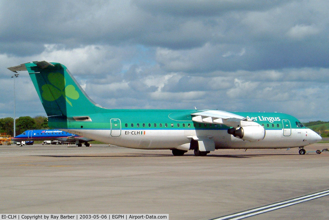 EI-CLH, 1990 British Aerospace BAe.146-300 C/N E3146, BAe 146-300RJ [E3146] (Aer Lingus) Edinburgh-Turnhouse~G 06/05/2003