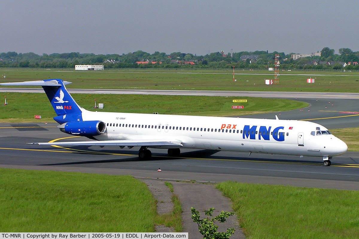 TC-MNR, 1982 McDonnell Douglas MD-82 (DC-9-82) C/N 48097, McDonnell Douglas DC-9-81 [48097] (MNG Airlines) Dusseldorf~D 19/05/2005