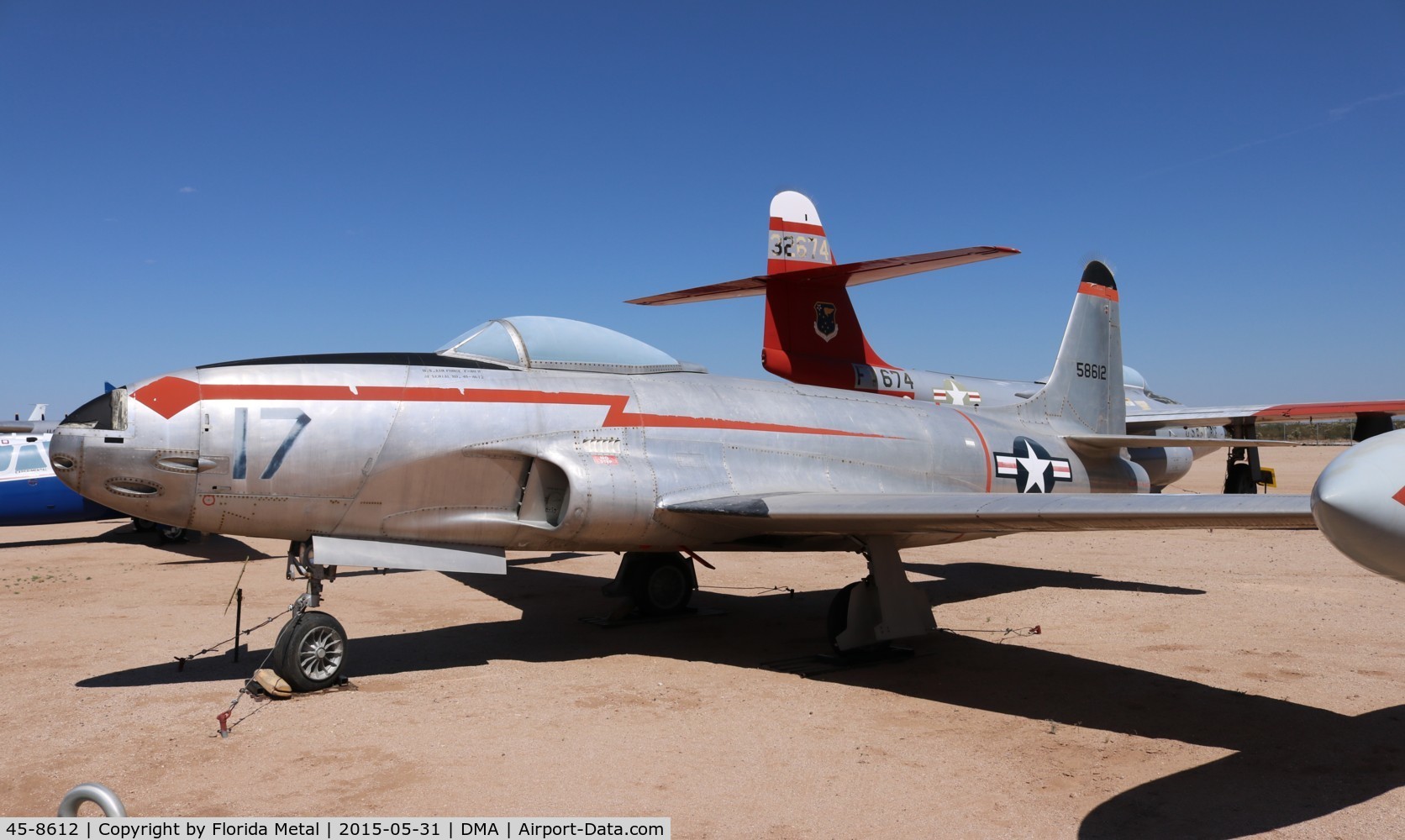 45-8612, 1945 Lockheed P-80B-1-LO Shooting Star C/N 080-1826, P-80 Shooting Star