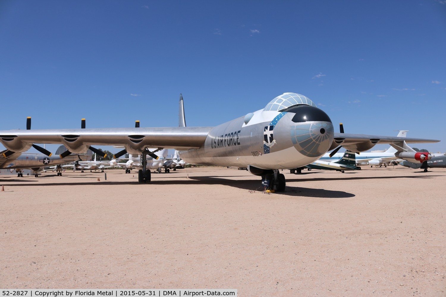 52-2827, 1952 Convair B-36J-10-CF Peacemaker C/N 383, B-36J