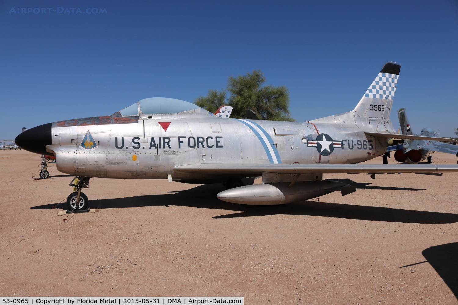 53-0965, 1953 North American F-86L Sabre C/N 201-409, F-86L Sabre