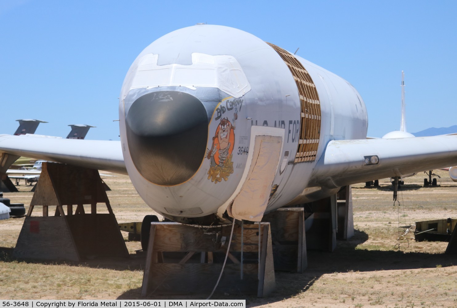 56-3648, 1956 Boeing KC-135E Stratotanker C/N 17397, KC-135E