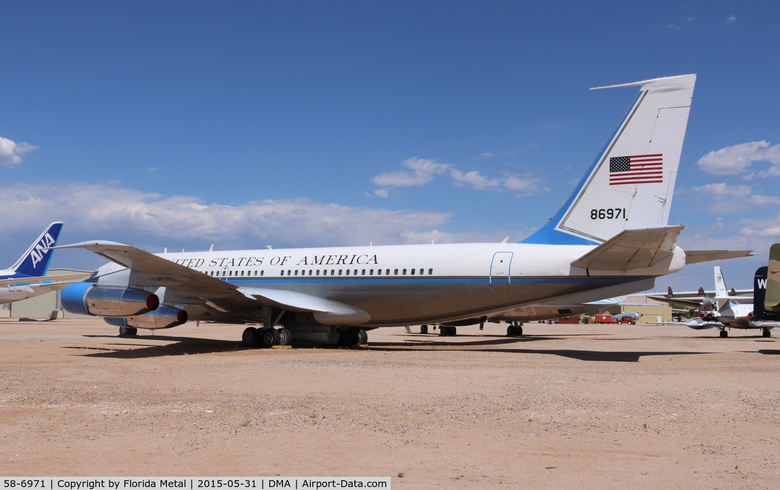 58-6971, 1959 Boeing VC-137B C/N 17926/40, VC-137B