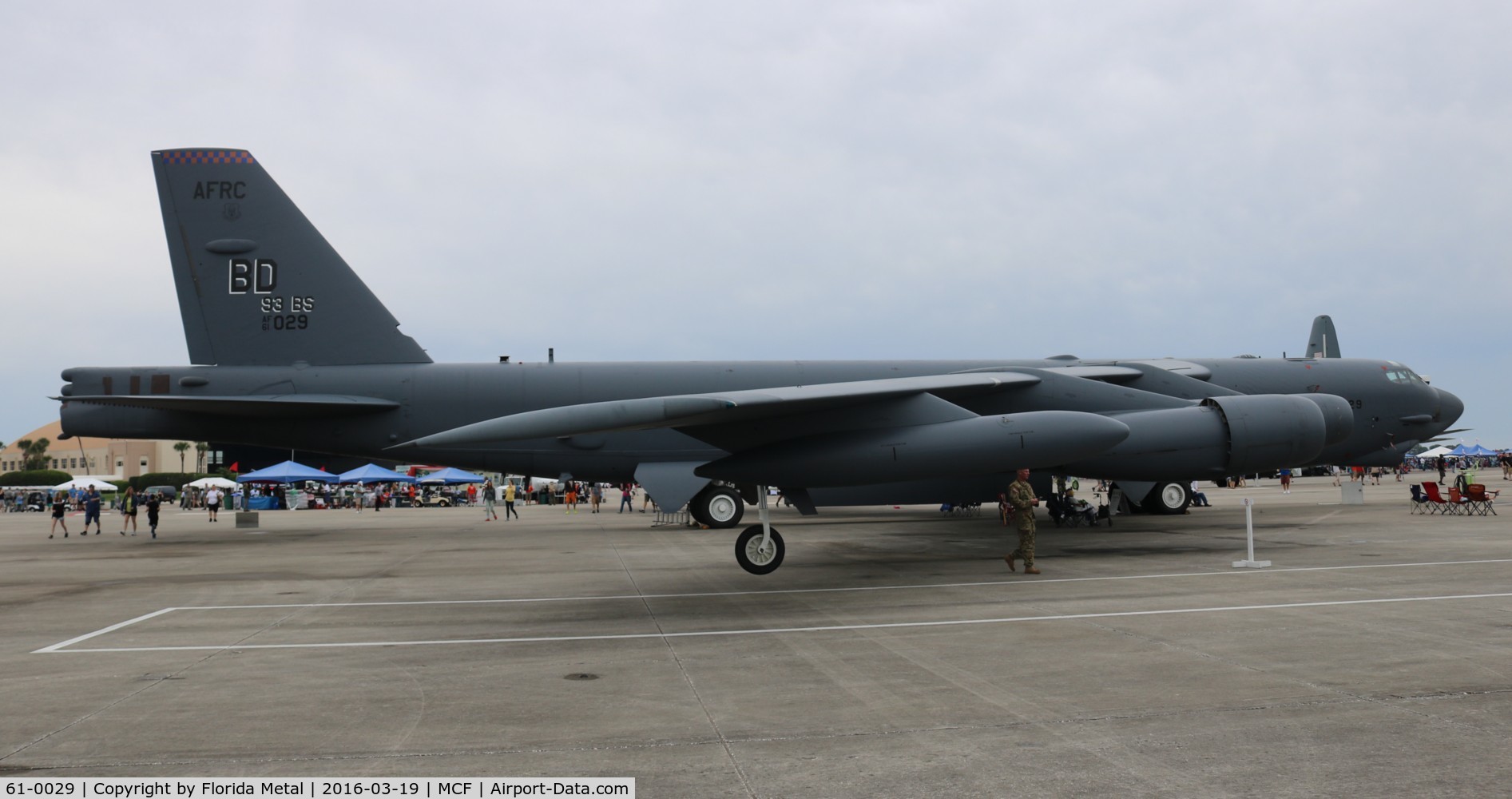 61-0029, 1961 Boeing B-52H Stratofortress C/N 464456, B-52H