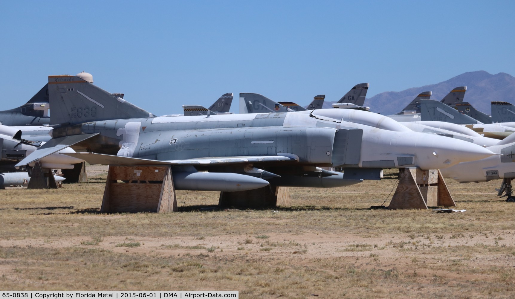 65-0838, 1965 McDonnell RF-4C Phantom II C/N 1282, RF-4C