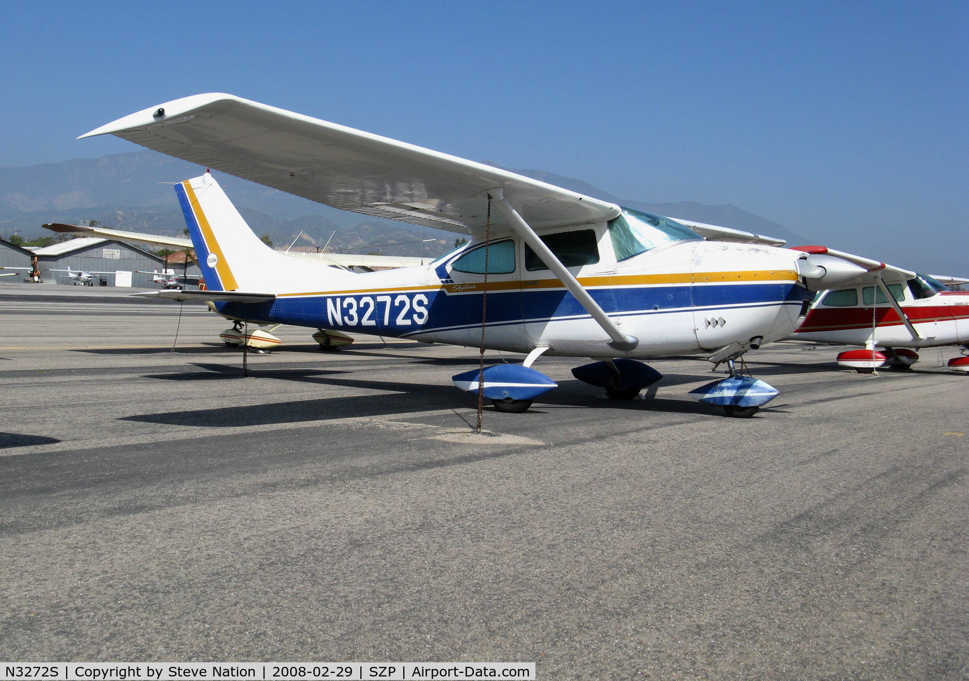 N3272S, 1964 Cessna 182G Skylane C/N 18255772, Locally-based 1964 Cessna 182G Skylane @ Santa Paula Airport (Ventura County), CA