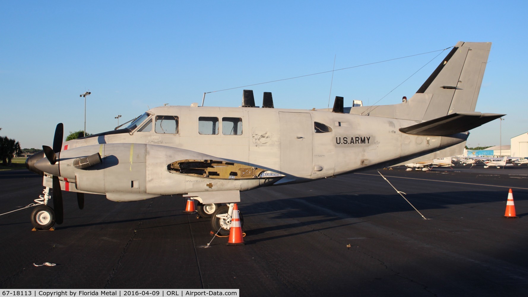 67-18113, 1967 Beech RU-21A Ute C/N LM.109, RU-21A Ute