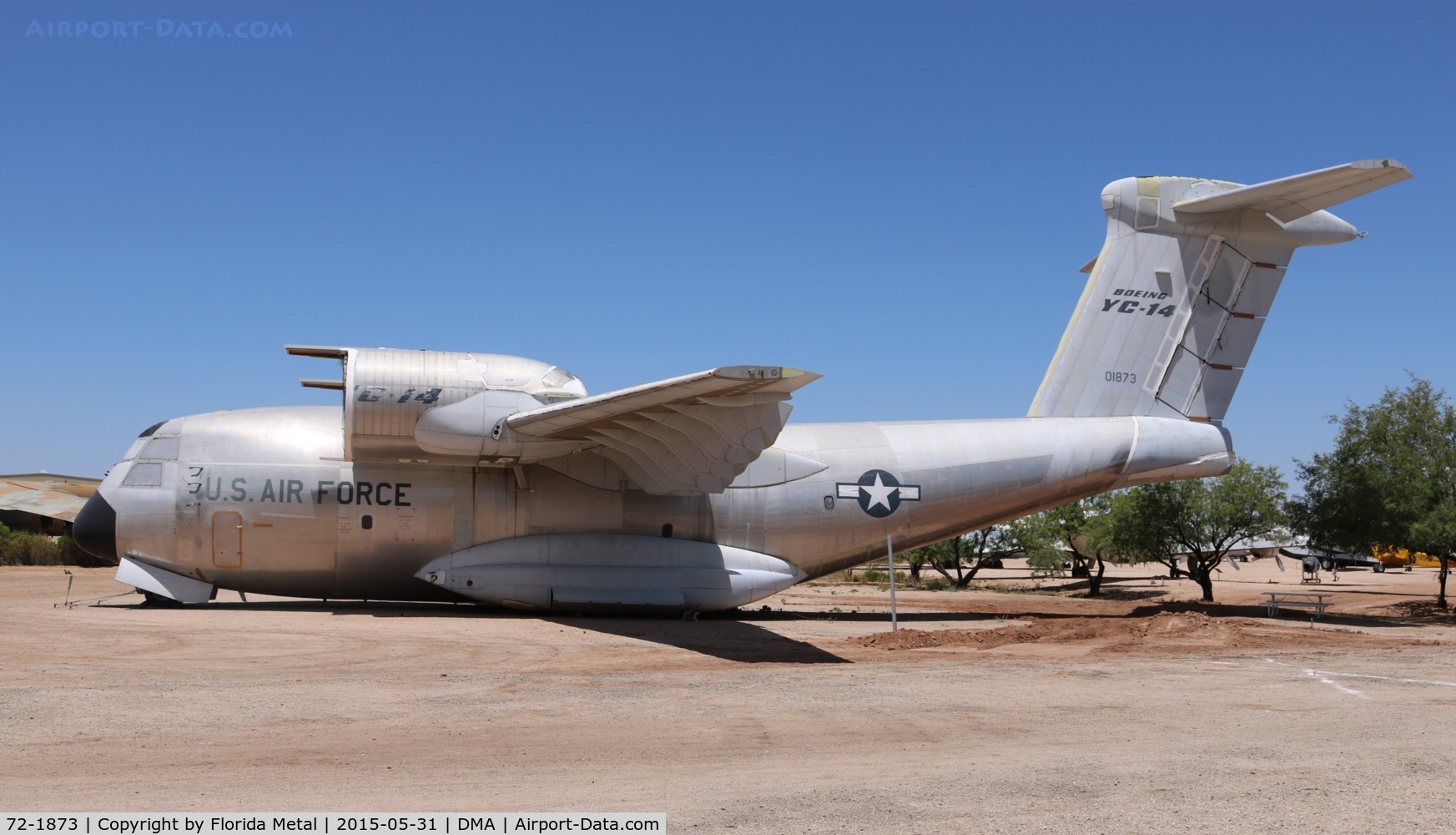 72-1873, 1972 Boeing YC-14A-BN C/N P 1, YC-14A