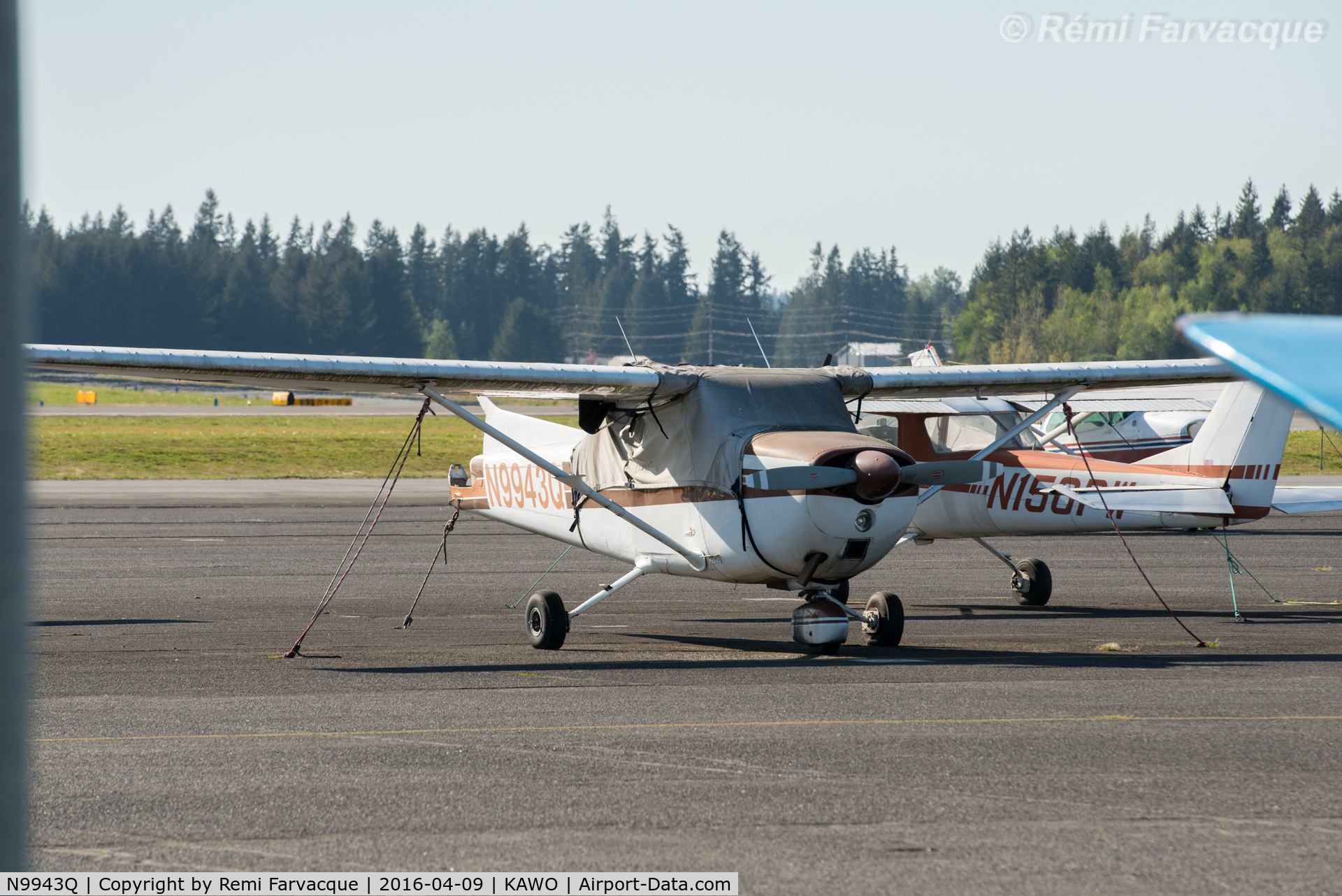 N9943Q, 1976 Cessna 172M C/N 17265887, Parked just south-west of main terminal.